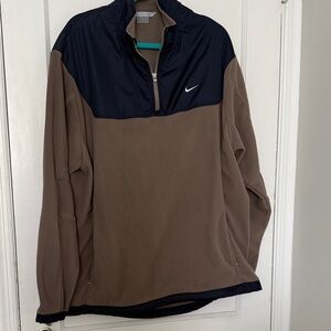 Nike Men's Black and Brown Windbreaker